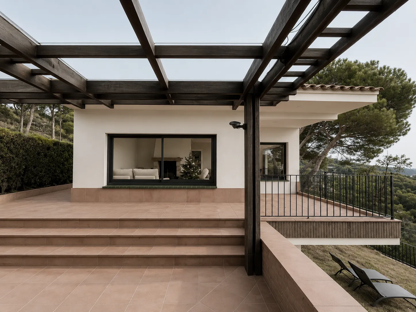 256 | Rénovation d’une maison individuelle et construction d’une piscine à Cabrils