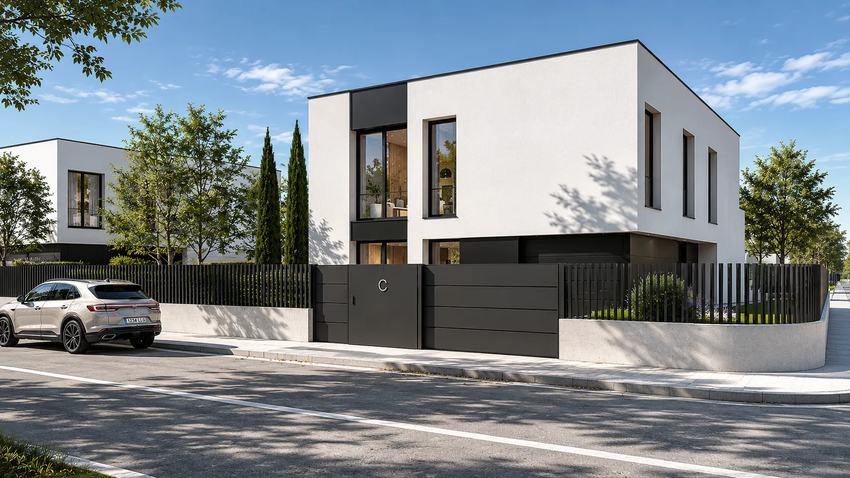 350 | 3 Casas unifamiliares con piscina en Llagostera